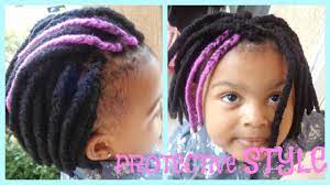 Natural Hair Braids For Kids Protective Style Yarn Braids Natural Hair Braids Natural Hair Styles Kids Hairstyles
