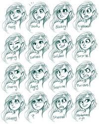 Emotion Drawing Cartoon Faces Drawing Cartoon Characters Drawing Expressions