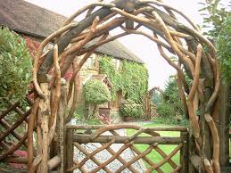 Http Www Webdesignfromllyn Info Cc Arches Gates Fencing Ornamental Round Top Arch Big Jpg Rustic Gardens Garden Arches Rustic Garden Furniture