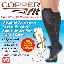 Copper Fit Energy Compression Socks Collections Etc