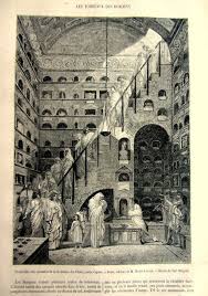 Amazing Antique Roman Columbarium Tombs By Lyranebulaprints 22 00 Columbarium Architecture Drawing Architecture Exterior