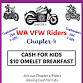 Riders Chapter 4 Cash for Kids Omelet Breakfast event image