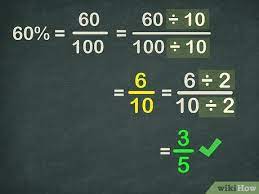 Divide the top and bottom by the smallest common numbers until they can no longer be divided. How To Convert A Percentage To A Fraction 7 Steps With Pictures