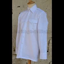 Chemise ubas camo daguet armée française t. Chemise Militaire Blanche Francaise Manches Longues