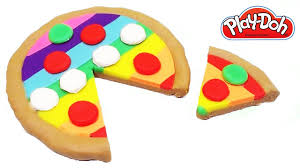 Pongo Pizza Plastilina Pongo Creazioni Play Doh Plastilina Creazioni Torta Arcobaleno Torta Di Pizza Pongo