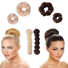Magic foam sponge hair styling donuts bun maker former french twist tool. Jml Hot Buns Light Or Dark Click Here To Buy Hair Bun Maker Bun Maker Hairstyles Hair Sponge