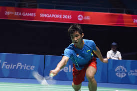 Последние твиты от loh kean yew (@lohkeanyew97). Seagames2015 Badminton Singapore 039 S Loh Kean Yew Wins 3 Setter Over Vietnam Opponent Cna Scoopnest