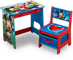 Delta Children Disney S Mickey Mouse Kids Wood Desk And Chair Set Kids Wood Desk And Chair Set Delta Children