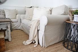 Ikea Slipcover Sofa Review Honest Opinions 3 Years Later Slipcovered Sofa Ikea Ektorp Sofa Ektorp Sofa