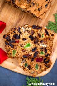 Rate this recipe a modern twist on the traditional holiday confection, this fruitcake recipe uses a mixture of dried fruit instead of the standard candied and glacéed fruit. Fruit Cake Recipe Video Sweet And Savory Meals