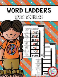 Cvc Word Ladders Free Word Ladders Cvc Words Phonics Words