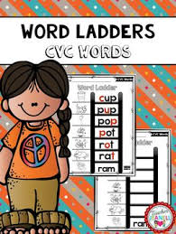 cvc word ladders free word ladders cvc words phonics words