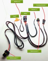 Handle it by its plastic base. Sportiva Motors Hid Xenon Conversion Kit Single Beam Relay Wire Harness
