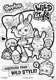 Download or print this shoppies shopkins coloring page from shopkins category. Shopkins Season 9 Wild Style 6 Coloring Pages Printable