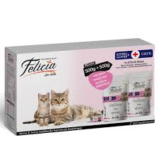Felicia Az Tahilli Kuzu Etli Yavru Kedi Baslangic Seti 500 500 Gr