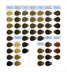 Aveda Hair Color Chart Swatch Guide Lajoshrich Com