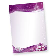 Weihnachtsbriefpapier kostenlos / weihnachtsbriefpapier vorlagen kostenlos ausdrucken. Weihnachtsbriefpapier Lila Sternenzauber 25 Sets O F Briefpapier Weihnacht