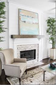 We have included pictures of electric fireplaces in homes that will. 8 Ways To Style A Mantel With Art Centsational Style