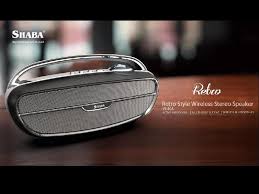 Use them in commercial designs under lifetime, perpetual & worldwide rights. Shaba Retro Style Wireless Stereo Speaker Smart Estore