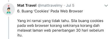 Soalan paling popular yang sering ditanya orang adalah bagaimana hendak membeli tiket flight dengan murah? Tips Beli Tiket Flight Murah Ramai Tak Tahu Rupanya