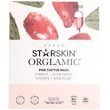 Starskin orglamic pink cactus glass mask. Starskin Orglamic Pink Cactus Mask Tuchmaske Douglas