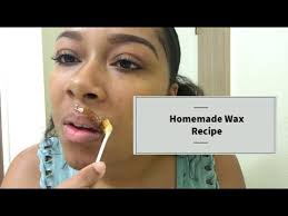 how to make homemade wax for eyebrows