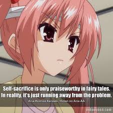 Hidan No Aria Aa 1 Anime Quotes Citacoes De Anime Anime