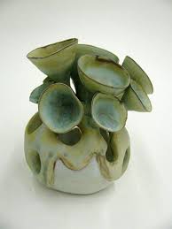 Danielle Wood Pottery Art Succulent Art Organic Ceramics