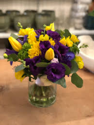 Purple flower bouquet free vector. Happy Day Yellow Purple Flowers In Houston Tx Blomma Flowers