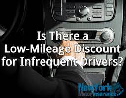 While you can get quotes from multiple insurance companies to compare rates, you should also actively seek discounts. Is There A Low Mileage Discount For Infrequent Drivers New York Motor Insurance