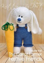 The most common knitted carrot material is cotton. The Carrot Farmer Knitting Pattern Knitting By Post