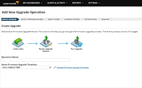 Cisco Ios Upgrade Automation Cisco Firmware Upgrade Solarwinds