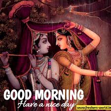 Good morning jai shri radhe krishna hindi image. Best Collections Radha Krishna Good Morning Images Download F Krishna Good Morning Images Download