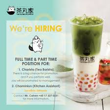 & abroad, with free cv. Chawanjia èŒ¶ä¸¸å®¶ Time For Tea We Re Hiring