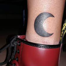 Tattoo uploaded by Dominic Williamson • Crescent moon rib piece • Tattoodo