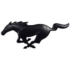 Ford Gr3z 8a224 Aa Mustang Grille Emblem Running Pony Bk 15 16 Ford Mustang Logo Mustang Logo Mustang
