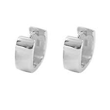 Being in wholesale silver jewelry for over 20 years, silver depot has grown as the leading sterling. Sterling Silver 8 5mm Hoop Chunky Plain Square Huggie Earrings Men Women Boxed Ebay