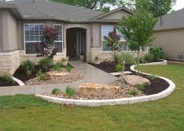 Sun City Georgetown Before After Front House Landscaping Front Yard Landscaping Design Backyard Landscaping