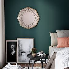 Specchio A Parete Tondo Fliar Brass Dorato 50 Cm Inspire Nel 2020 Specchi