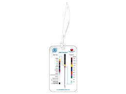 Schmetz Machine Needle Color Chart Luggage Tag 3 In X 5 In 10 Pieces
