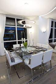 Interior Design Project In Hallendale Beach Fl Square Dining Tables Glass Dining Table Designs Dining Interior