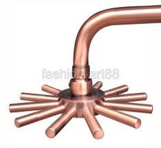 Copper rain shower head outdoor. 38 Copper Outdoor Baths Showers Ideas Outdoor Baths Copper Bath Shower Heads