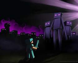 Enderman Wallpaper Enderman Rule The Planet O O Minecraft Wallpaper Minecraft Art Minecraft Steve