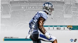 Jacksonville jaguars in the 1st round (7th overall) of the 2019 nfl draft. 2019 Nfl Draft Jaguars Select Josh Allen Pff Youtube