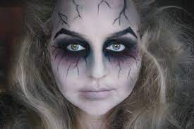 Easy Halloween Makeup Looks Zombie Halloween Makeup Halloween Makeup Looks Ghost Makeup