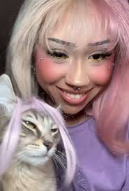 Creative Cat Makeup Transformation Inspired by Nicki Minaj