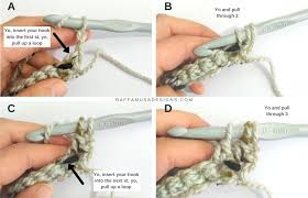 However, if a crochet pattern asks you to sk then you aren't going to do that. How To Crochet A Simple Ripple Scarf Free Pattern By Raffamusadesigns