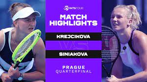 We did not find results for: Barbora Krejcikova Vs Katerina Siniakova 2021 Prague Quarterfinal Wta Match Highlights Youtube