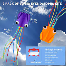 This site is not a news organization and is updated without any periodicity, solely on the basis of availability of material, so is not an editorial product subject to discipline in art. Buy Gujike 3d Big Eyes Octopus Kite 2 Pack Giant Octopus Kites 31 Inches Wide With Long Tail 157 Inches Long Good Kites For Kids And Adults Easy To Fly Purple