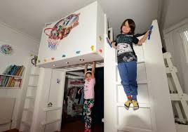 Too young to be climbing? Coolest Kids Bedroom Kitted Out With Climbing Wall Monkey Bars And Basketball Hoop Mirror Online